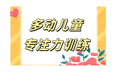 葫芦岛正规青少儿注意力训练机构一览出炉